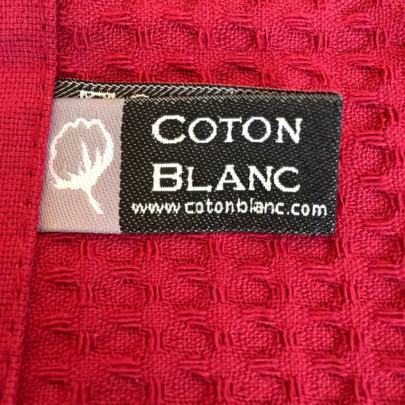 NWOT Claude Monet Waffle Weave Towel - Picture 4 of 4